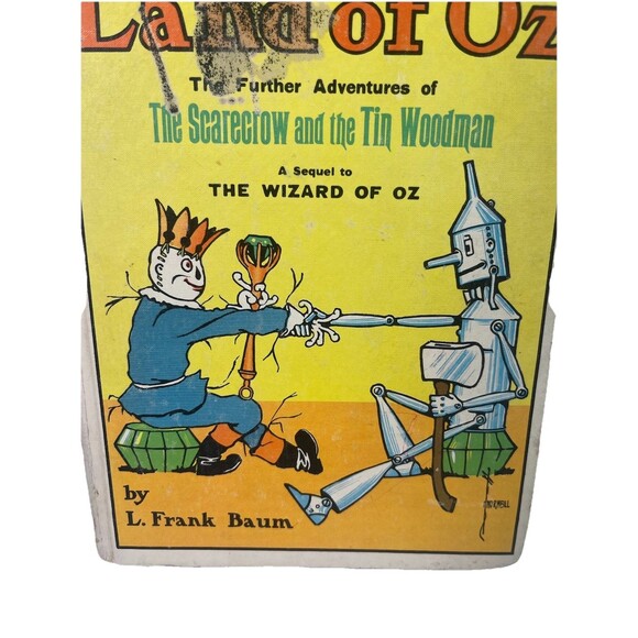The Land of Oz by L. Frank Baum Pictured by John R. Neill 1904 Reilly & Lee HC - Picture 2 of 6